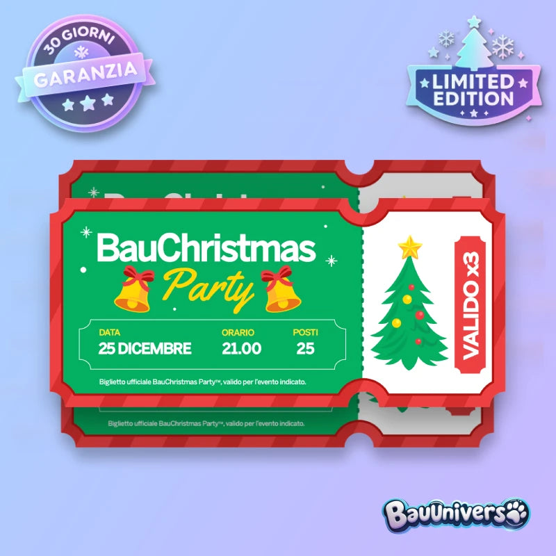 BauUniverso™ ×3 Ticket BauNatale™