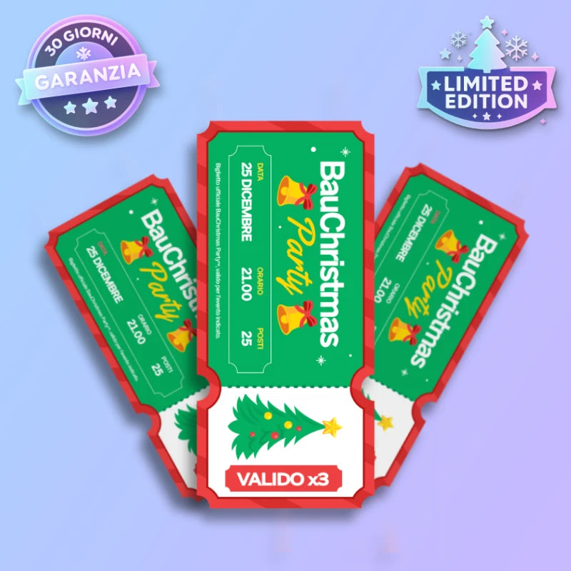 BauUniverso™ ×3 Ticket BauNatale™