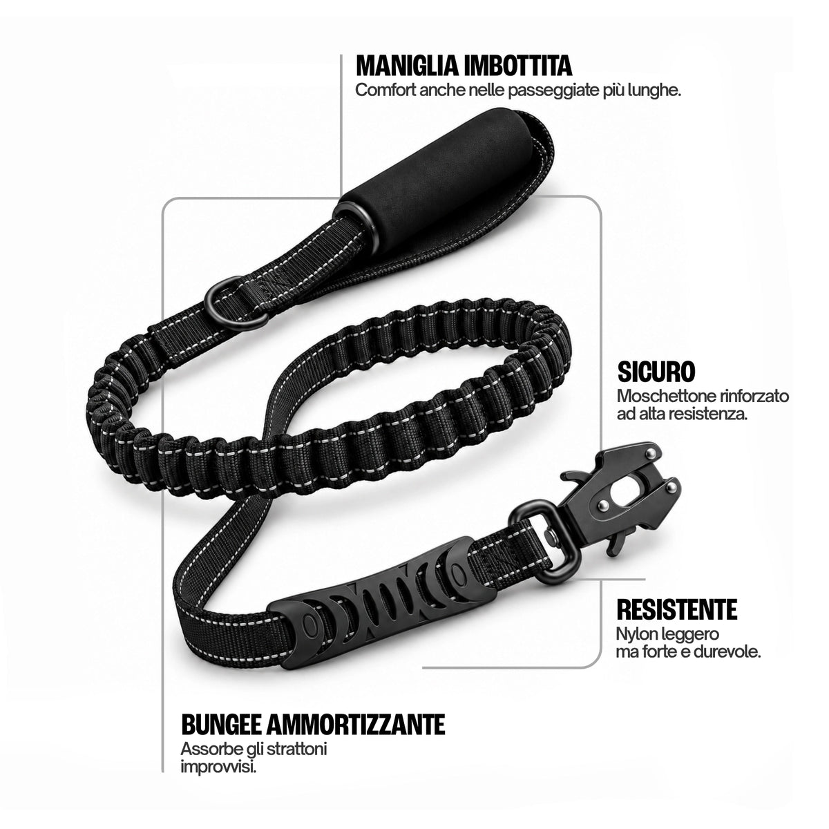 Guinzaglio BauGrip™ (M-XL)