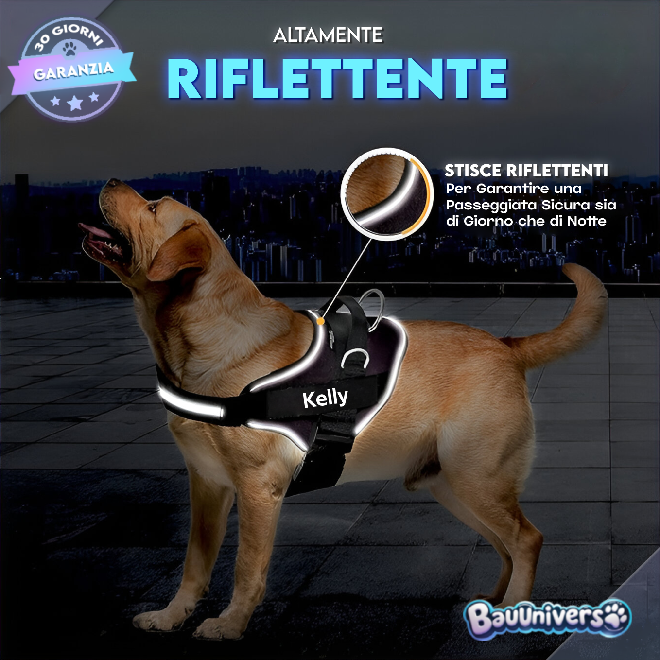 BauUniverso™ Pettorina Premium Personalizzabile